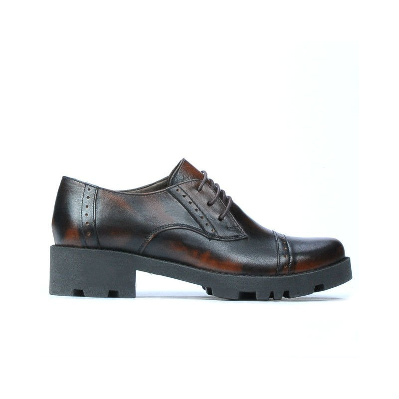 Damskie buty casual 669 a brązowe