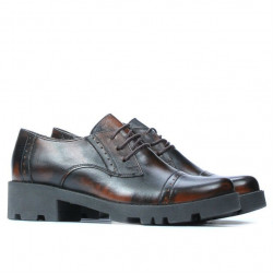 Damskie buty casual 669 a brązowe