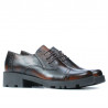 Damskie buty casual 669 a brązowe