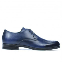 Eleganckie buty młodzieżowe 398 a indygo