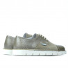 Buty casual damskie 7001 piasek kombinowany