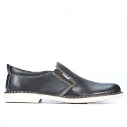 Buty casual męskie 7200 kawa