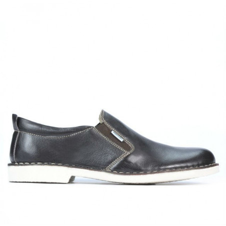 Buty casual męskie 7200 kawa