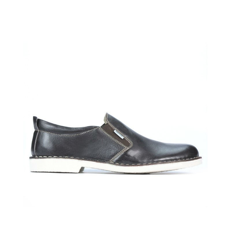 Buty casual męskie 7200 kawa