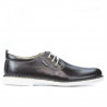 Casualowe buty męskie 7201 kawa