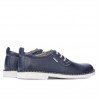 Buty casual męskie 7201 indigo