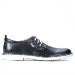 Męskie buty casual (duże rozmiary) 7201m czarne