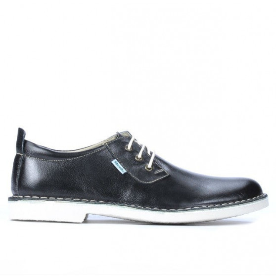 Męskie buty casual (duże rozmiary) 7201m czarne