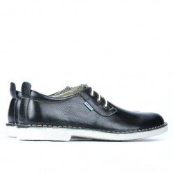 Męskie buty casual (duże rozmiary) 7201m czarne