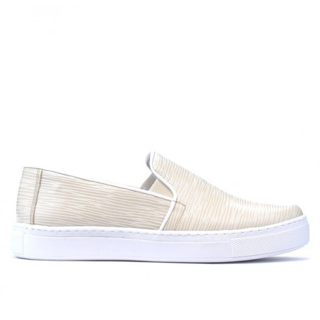 Damskie buty sportowe 658 beżowe p