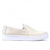 Damskie buty sportowe 658 beżowe p
