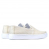 Damskie buty sportowe 658 beżowe p