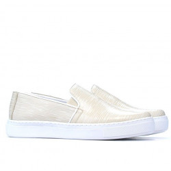 Damskie buty sportowe 658 beżowe p