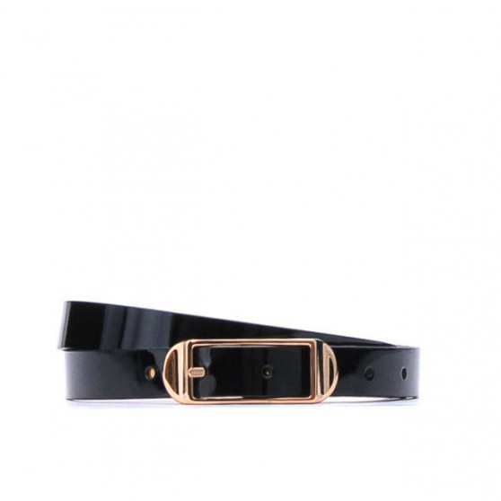 Curea dama 03m lakier czarny