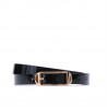 Curea dama 03m lakier czarny