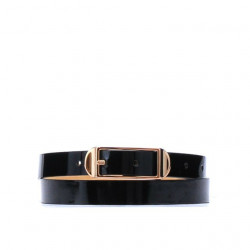 Curea dama 03m lakier czarny