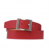 Pasek damski 02m czerwony