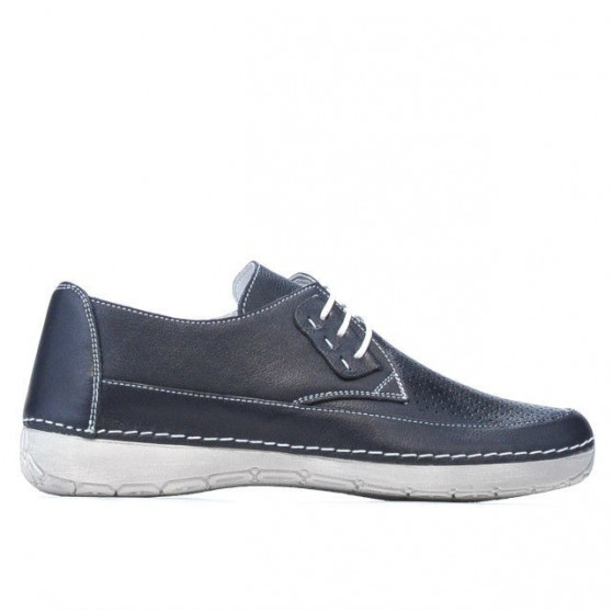 Damskie mokasyny 672 indygo