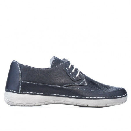 Damskie mokasyny 672 indygo