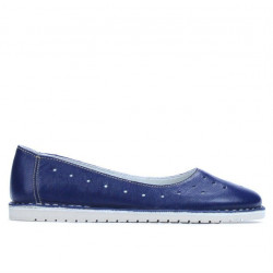 Damskie baleriny 7004 indigo
