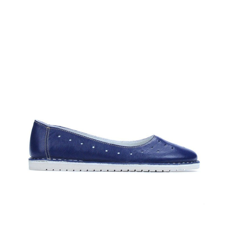 Damskie baleriny 7004 indigo
