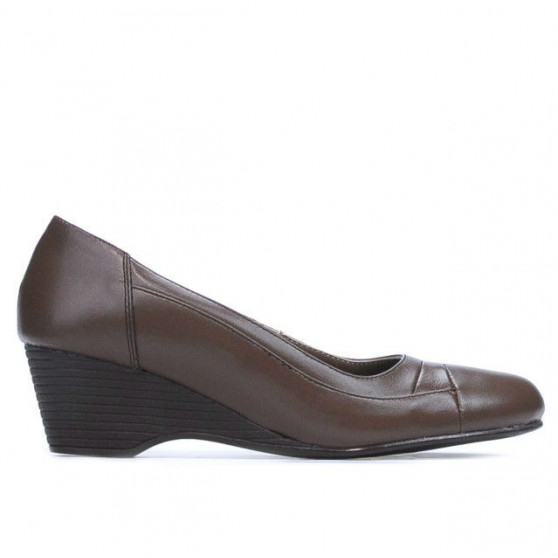 Damskie półbuty casual / eleganckie 192 cappuccino