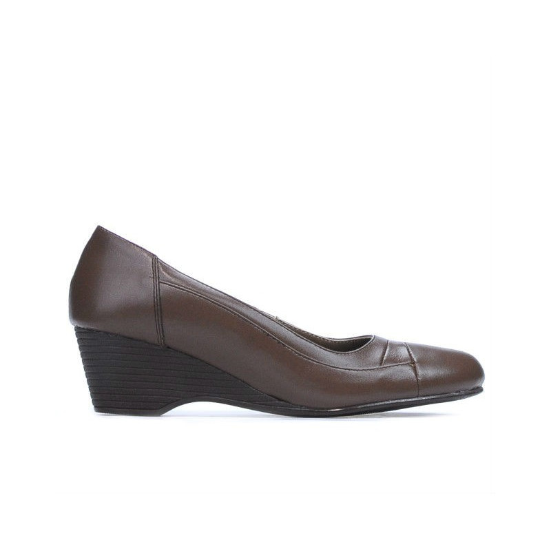 Damskie półbuty casual / eleganckie 192 cappuccino