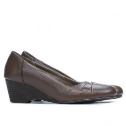 Damskie półbuty casual / eleganckie 192 cappuccino