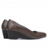 Damskie półbuty casual / eleganckie 192 cappuccino