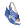 Sandały damskie 5025 indigo perłowe