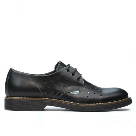 Buty casual męskie 836 czarne