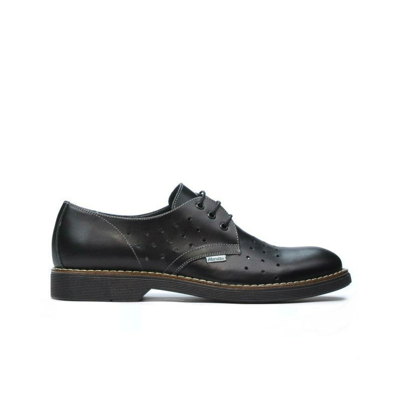 Buty casual męskie 836 czarne