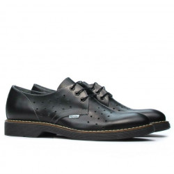Buty casual męskie 836 czarne