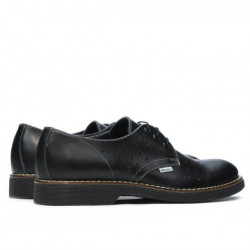 Buty casual męskie 836 czarne