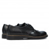 Buty casual męskie 836 czarne