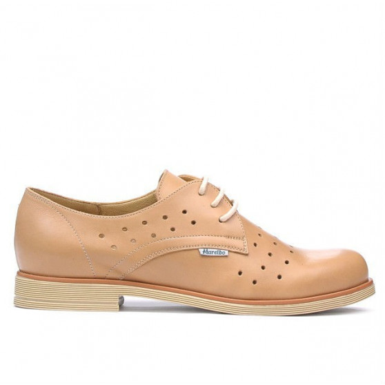Damskie buty casual 678 karmelowe
