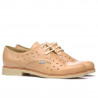 Damskie buty casual 678 karmelowe