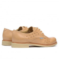 Damskie buty casual 678 karmelowe