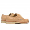 Damskie buty casual 678 karmelowe