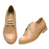 Damskie buty casual 678 karmelowe