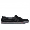 Damskie buty sportowe 624 czarne welurowe
