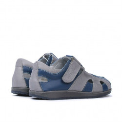 Buty dziecięce małe 07c indigo+szary