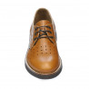 Buty casual męskie 836 brązowe