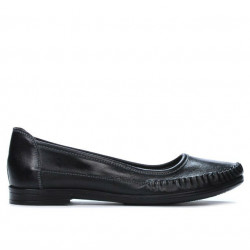 Baleriny damskie 676 czarne
