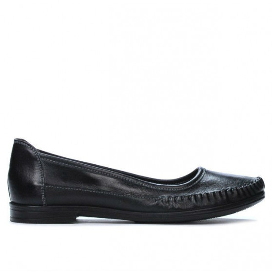 Baleriny damskie 676 czarne