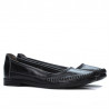 Baleriny damskie 676 czarne