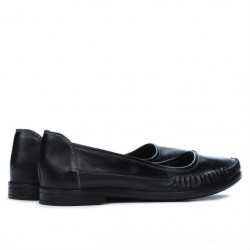 Baleriny damskie 676 czarne