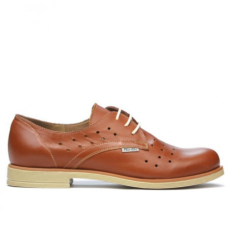 Damskie buty casual 678 brązowe