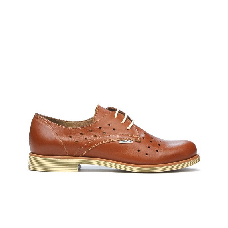 Damskie buty casual 678 brązowe