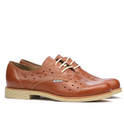 Damskie buty casual 678 brązowe
